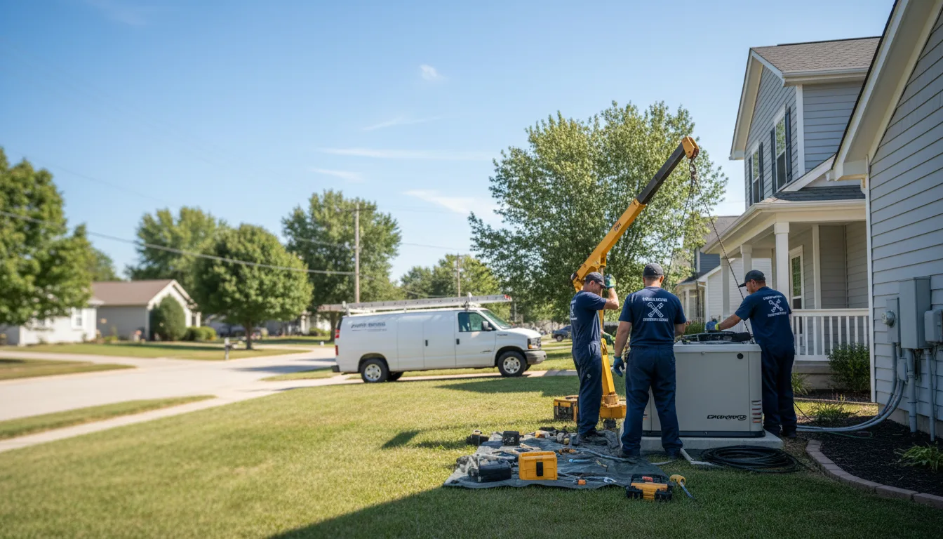Generator Installation in Bridgeport, OH near me